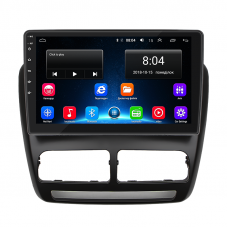Штатная магнитола Lesko для Fiat Doblo II 2009-2015 экран 10" 2/32Gb Wi-Fi GPS Base