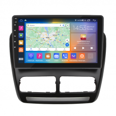 Штатная магнитола Lesko для Fiat Doblo II 2009-2015 экран 10" 2/32Gb CarPlay 4G Wi-Fi GPS Prime