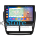Штатная магнитола Lesko для Fiat Doblo II 2009-2015 экран 10" 4/64Gb CarPlay 4G Wi-Fi GPS Prime