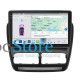 Штатная магнитола Lesko для Fiat Doblo II 2009-2015 экран 10" 4/64 QLED CarPlay 4G Wi-Fi GPS 360 Prime