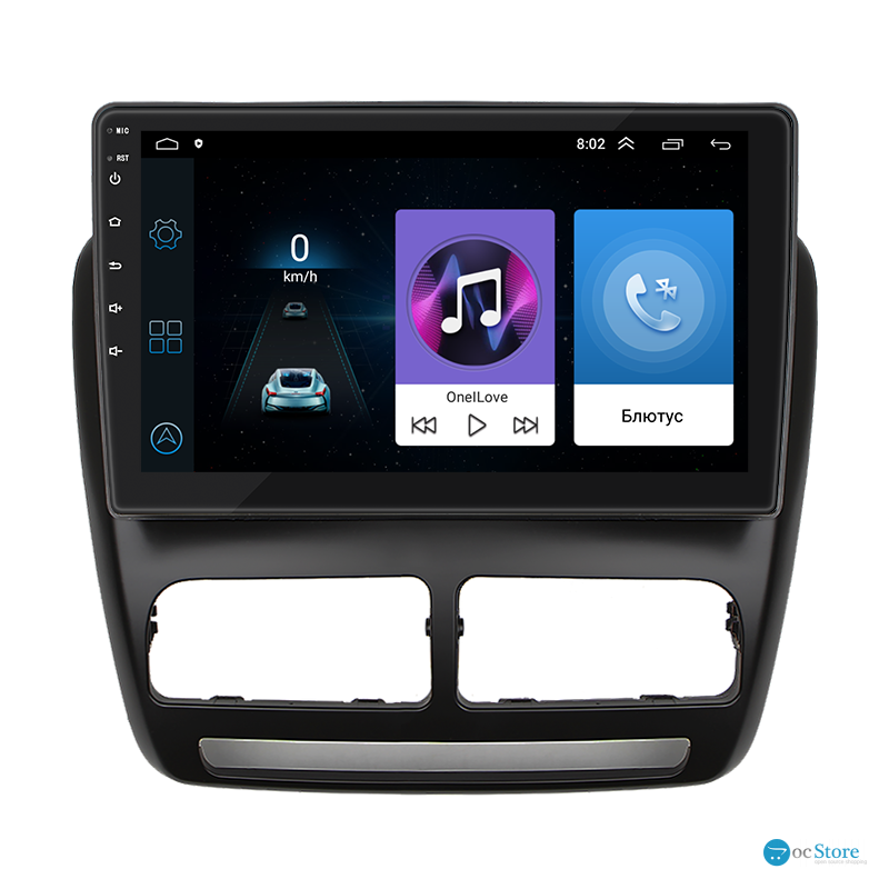 Штатная магнитола Lesko для Opel Combo D 2011-2017 экран 10" 1/16Gb Wi-Fi GPS Base
