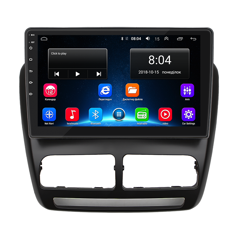 Штатная магнитола Lesko для Opel Combo D 2011-2017 экран 10" 2/32Gb Wi-Fi GPS Base