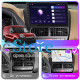 Штатная магнитола Lesko для Opel Combo D 2011-2017 экран 10" 2/32Gb CarPlay 4G Wi-Fi GPS Prime