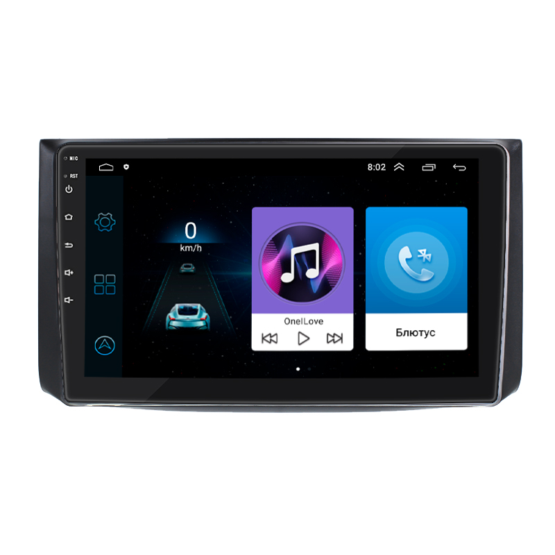 Штатная магнитола Lesko для Chevrolet Aveo I Рестайлинг 2006-2012 экран 9" 2/32Gb Wi-Fi GPS Base