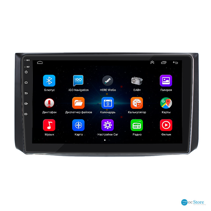Штатная магнитола Lesko для Chevrolet Aveo I Рестайлинг 2006-2012 экран 9" 2/32Gb Wi-Fi GPS Base