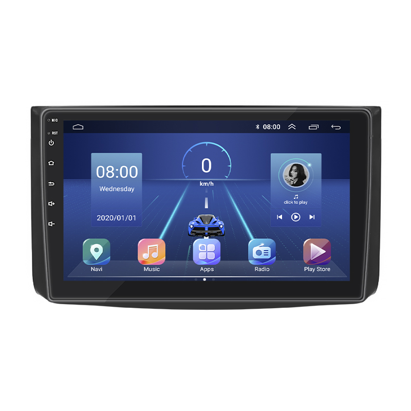 Штатная магнитола Lesko для Chevrolet Aveo I Рестайлинг 2006-2012 экран 9" 2/32Gb 4G Wi-Fi GPS Top