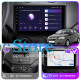 Штатная магнитола Lesko для Chevrolet Aveo I Рестайлинг 2006-2012 экран 9" 4/64Gb 4G Wi-Fi GPS Top