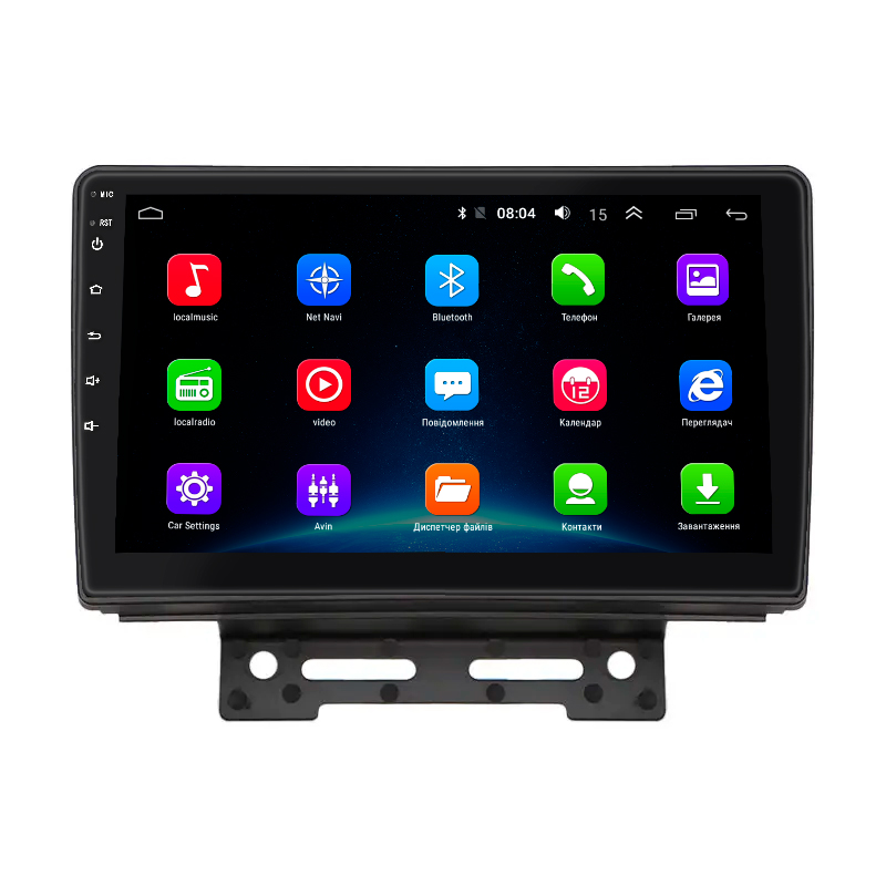 Штатная магнитола Lesko для Geely Emgrand 7 I Рестайлинг 2018-2020 экран 9" 2/32Gb Wi-Fi GPS Base