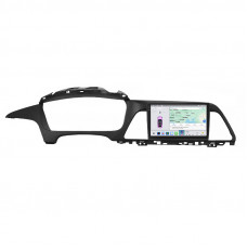 Штатная магнитола Lesko для Hyundai Sonata VII (LF) 2014-2017 экран 9" 4/64 QLED CarPlay 4G Wi-Fi GPS 360 Prime