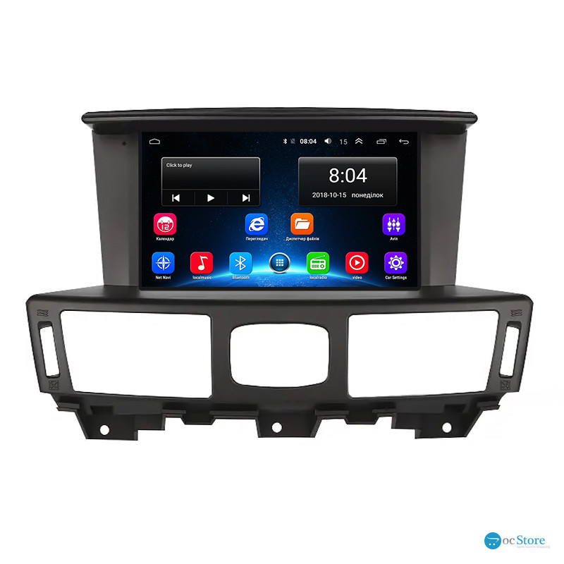 Штатная магнитола Lesko для Infiniti Q70 I Рестайлинг 2014-2019 экран 9" 2/32Gb Wi-Fi GPS Base