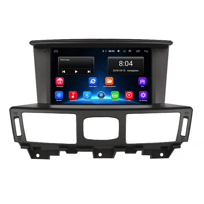 Штатная магнитола Lesko для Infiniti Q70 I Рестайлинг 2014-2019 экран 9" 2/32Gb Wi-Fi GPS Base