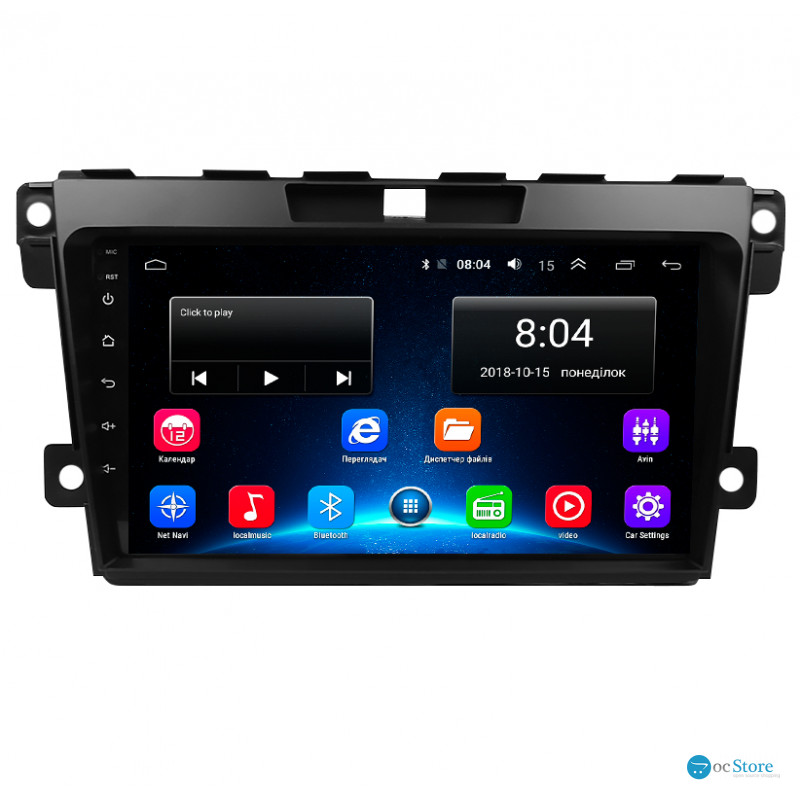 Штатная магнитола Lesko для Mazda CX-7 I 2006-2009 экран 9" 2/32Gb Wi-Fi GPS Base