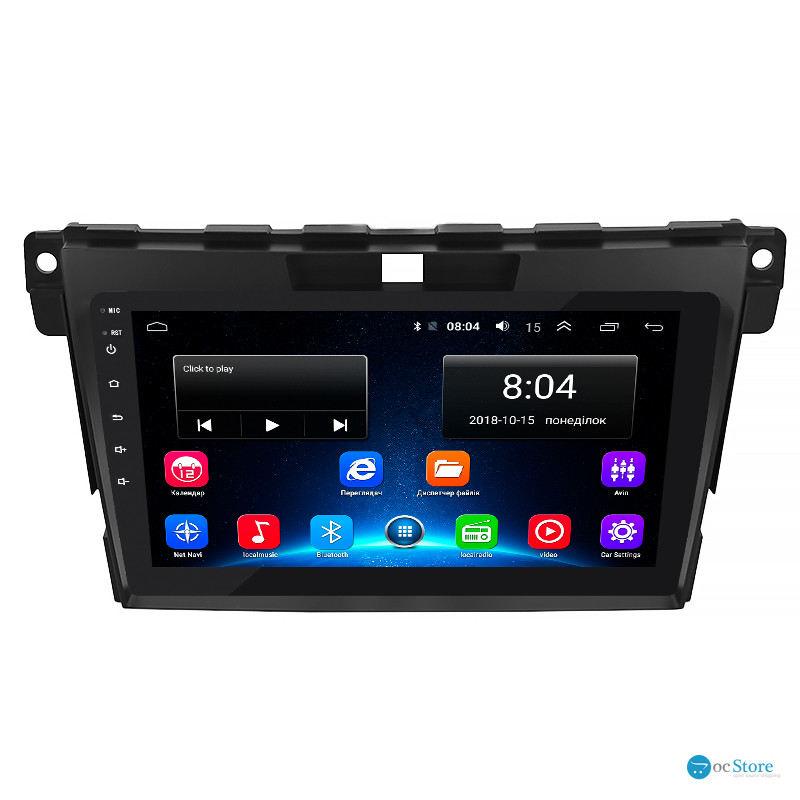 Штатная магнитола Lesko для Mazda CX-7 I Рестайлинг 2009-2012 экран 9" 2/32Gb Wi-Fi GPS Base