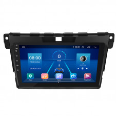 Штатная магнитола Lesko для Mazda CX-7 I Рестайлинг 2009-2012 экран 9" 6/128Gb 4G Wi-Fi GPS Top