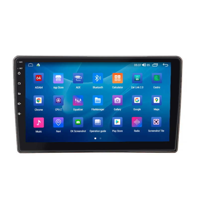 Штатная магнитола Lesko для Opel Vectra C Рестайлинг 2005-2008 экран 9" 4/64Gb CarPlay 4G Wi-Fi GPS Prime