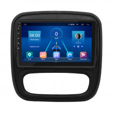 Штатная магнитола Lesko для Opel Vivaro B 2014-2018 экран 9" 2/32Gb 4G Wi-Fi GPS Top