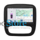 Штатная магнитола Lesko для Renault Trafic III 2014-2021 экран 9" 4/64 QLED CarPlay 4G Wi-Fi GPS 360 Prime