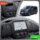 Штатная магнитола Lesko для Renault Trafic III 2014-2021 экран 9" 4/64 QLED CarPlay 4G Wi-Fi GPS 360 Prime