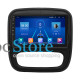Штатная магнитола Lesko для Renault Trafic III 2014-2021 экран 9" 2/32Gb 4G Wi-Fi GPS Top