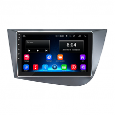 Штатная магнитола Lesko для SEAT Leon II Рестайлинг 2009-2012 экран 9" 2/32Gb Wi-Fi GPS Base