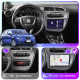 Штатная магнитола Lesko для SEAT Leon II Рестайлинг 2009-2012 экран 9" 2/32Gb CarPlay 4G Wi-Fi GPS Prime
