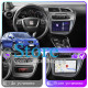 Штатная магнитола Lesko для SEAT Leon II Рестайлинг 2009-2012 экран 9" 4/64Gb CarPlay 4G Wi-Fi GPS Prime