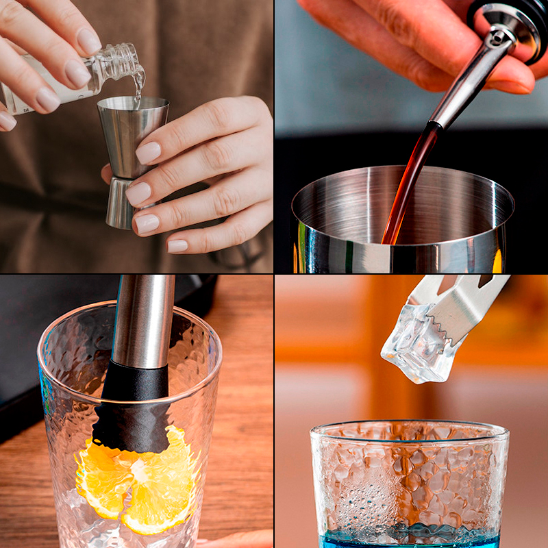 Набор для бара 18 предметов с подставкой Youchen MC-Y18