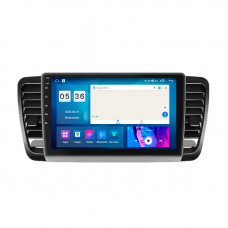 Штатная магнитола Lesko для Subaru Outback III 2003-2006 экран 9" 4/64Gb CarPlay 4G Wi-Fi GPS Prime