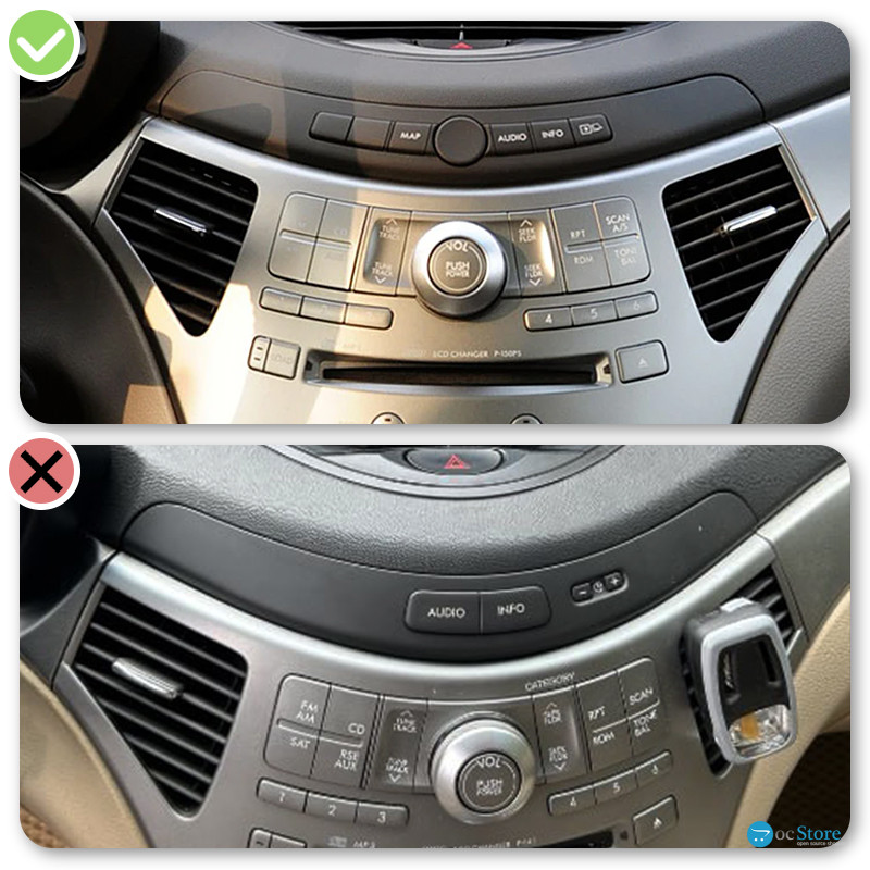 Штатная магнитола Lesko для Subaru Tribeca I 2004-2007 экран 9" 2/32Gb CarPlay 4G Wi-Fi GPS Prime