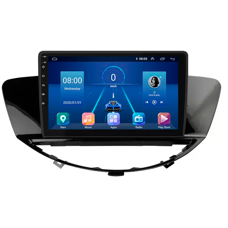 Штатная магнитола Lesko для Subaru Tribeca I Рестайлинг 2007-2014 экран 9" 6/128Gb 4G Wi-Fi GPS Top