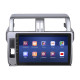 Штатная магнитола Lesko для Toyota Land Cruiser Prado 150 Series Рестайлинг 1 2013-2017 экран 10" 4/32Gb 4G Wi-Fi GPS Top