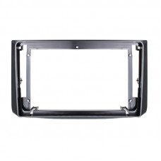 Переходная рамка Chevrolet Aveo 2007-2011 ZAZ Vida 2012+ Ravon Nexia R3 2016-2020 (6328) 9" Black