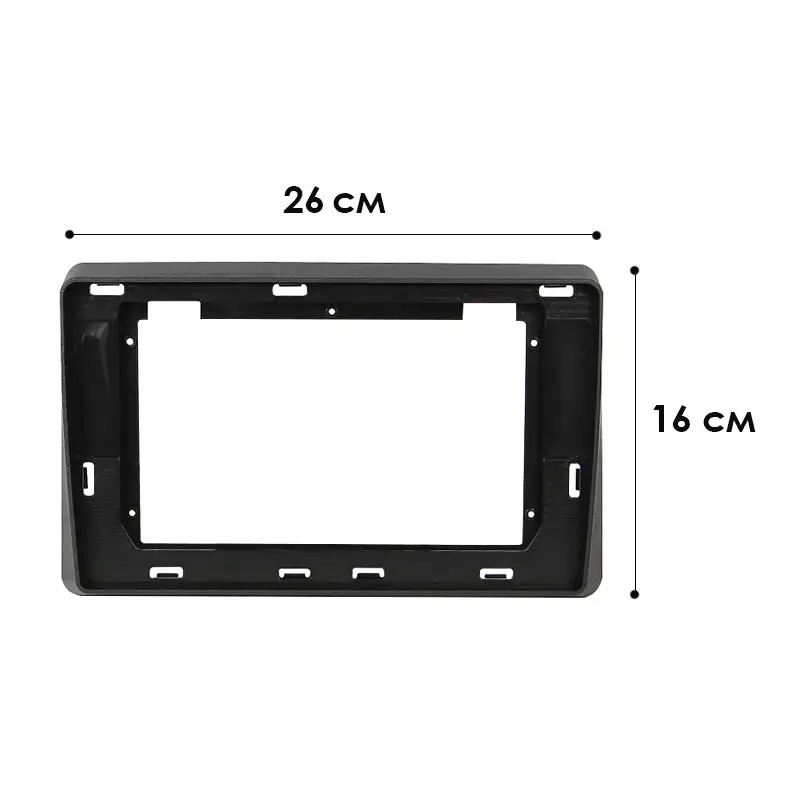Переходная рамка Renault Master 2019+ Opel Movano 2019-2021 Nissan NV400 2020+ 10.1" (4622)