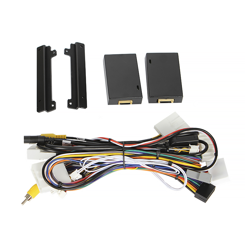 Переходной штатный комплект с проводкой Infiniti Q70 2013-2020 9" (1234-304) + canbus