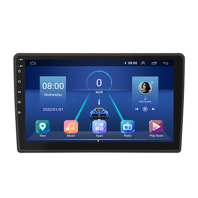 Штатная магнитола Lesko для Kia Sorento I 2002-2006 экран 9" 4/64Gb 4G Wi-Fi GPS Top