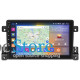 Штатная магнитола Lesko для Suzuki Grand Vitara III 2005-2008 экран 9" 4/64Gb CarPlay 4G Wi-Fi GPS Prime