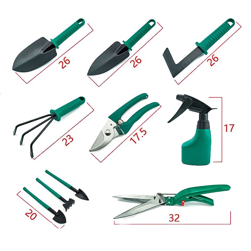 Набор садовых инструментов ZHENJIE GT-003 10 в 1