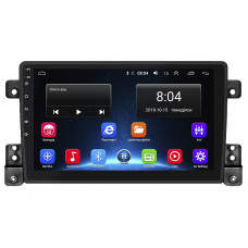 Штатная магнитола Lesko для Suzuki Grand Vitara III Рестайлинг 2 2012-2015 экран 9" 2/32Gb Wi-Fi GPS Base