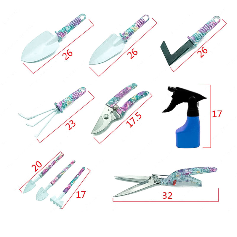 Набор садовых инструментов ZHENJIE GT-006 10 в 1