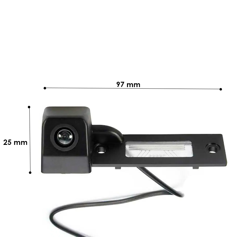 Автомобильная камера заднего вида Volkswagen Passat B6 Caddy 04-10 Jetta 05-11 Golf V Touran 03-10 Transporter T5 (5010)
