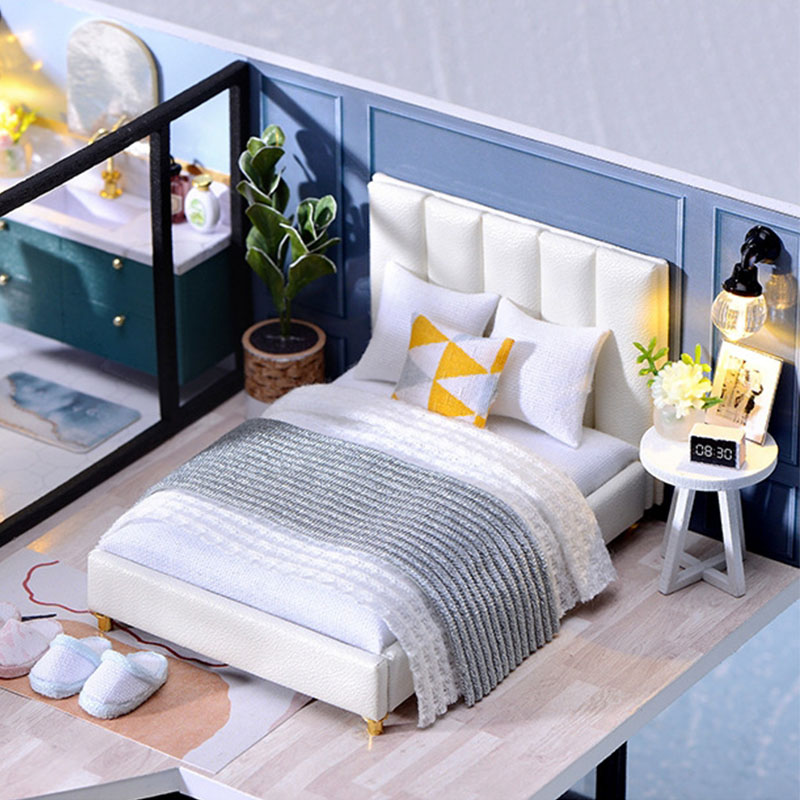 Кукольный дом конструктор DIY Cute Room L-032-B/C Вилла "Уютная жизнь"