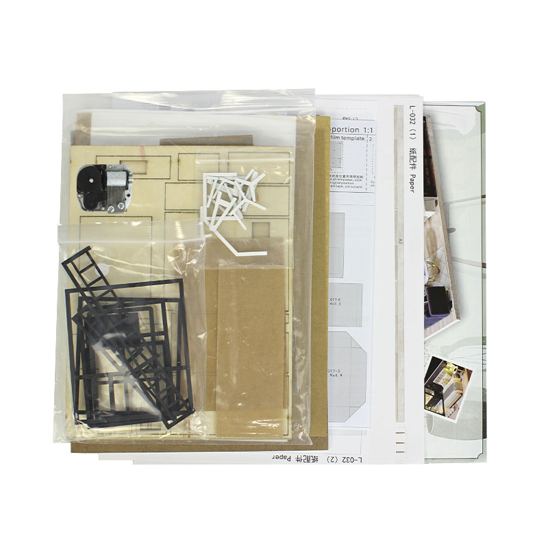 Кукольный дом конструктор DIY Cute Room L-032-B/C Вилла "Уютная жизнь"