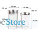 Шейкер бостонский Youchen MC-700 Silver 700-600ml