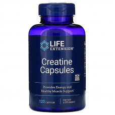 Креатин, Creatine, Life Extension, 120 капсул