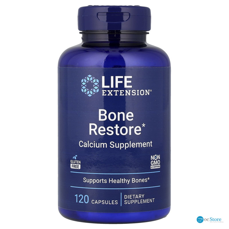 Вітаміни для кісток, Bone Restore, Life Extension, 120 капсул