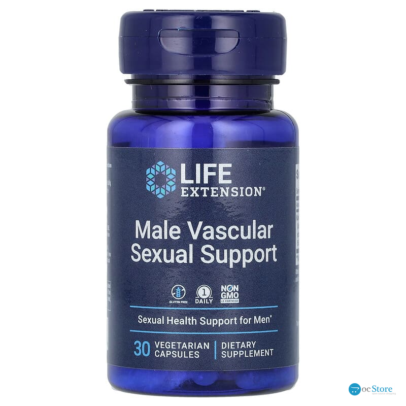 Сексуальна підтримка для чоловіків, Sexual Support, Life Extension, 30 вегетаріанських капсул