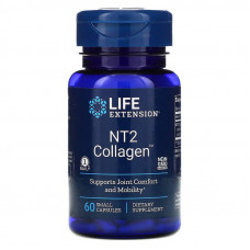 Колаген для суглобів, NT2 Collagen, Life Extension, 40 мг, 60 міні капсул