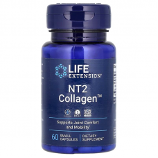 Колаген для суглобів, NT2 Collagen, Life Extension, 40 мг, 60 міні капсул