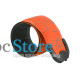Светодиодный LED браслет на руку AY-062 для бега спорта USB аккумуляторный Orange