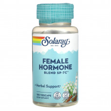 Гормональний баланс жінки, Female Hormone Blend SP-7C, Solaray, 100 капсул